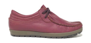 Zapato de Cuero Premium para Mujer Petra Ghilardi Color Bordo
