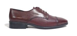 Zapato de cuero premium para hombre Donald 1 Ghilardi color guinda
