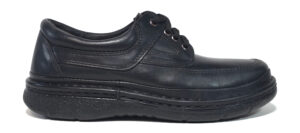 Zapato de cuero premium para hombre Febo 5 Ghilardi color negro